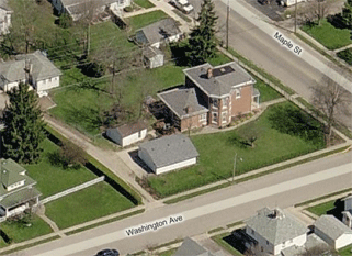 23 Maple Street Aerial View