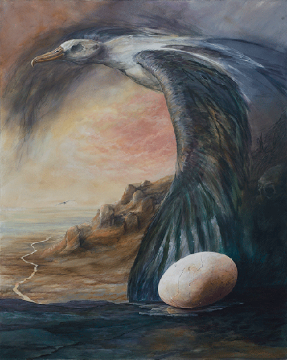 Exist or Extinct… Albatross Inspired by Egg