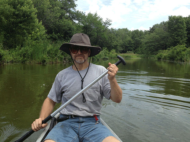 Phil Brevick at Gray's Bay