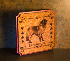 Leonberger Gift Coasters